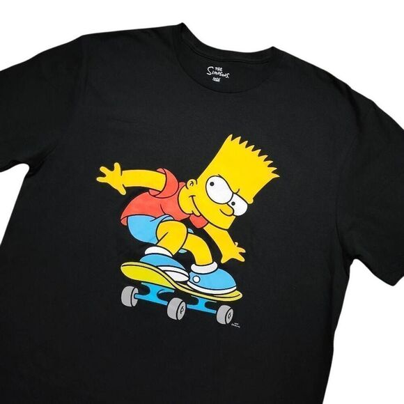 The Simpsons Bart Graphic Short Sleeve T-Shirt -H - Picture 1 of 3